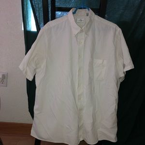 A men’s button down tee shirt